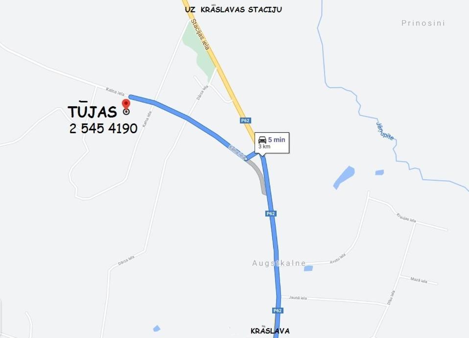Holiday Home Tujas Krāslava Esterno foto